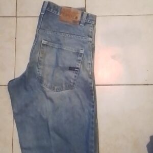 Vintage Y2K South Pole Rap Hip Hop Baggy Blue Denim Jean